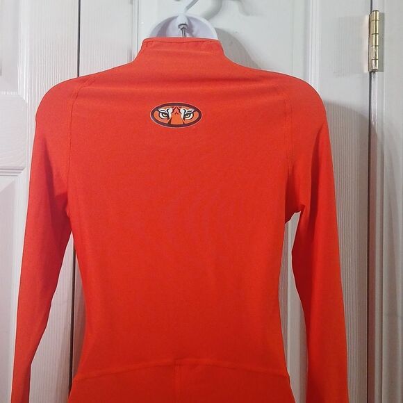 Nike long sleeve bodysuit Auburn Tigers fitted sexy dedicated fan gameday Sz M - Picture 9 of 10